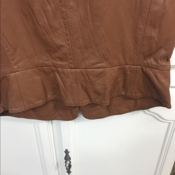 Bcbgmaxarzia leather top - Picture 5 of 8